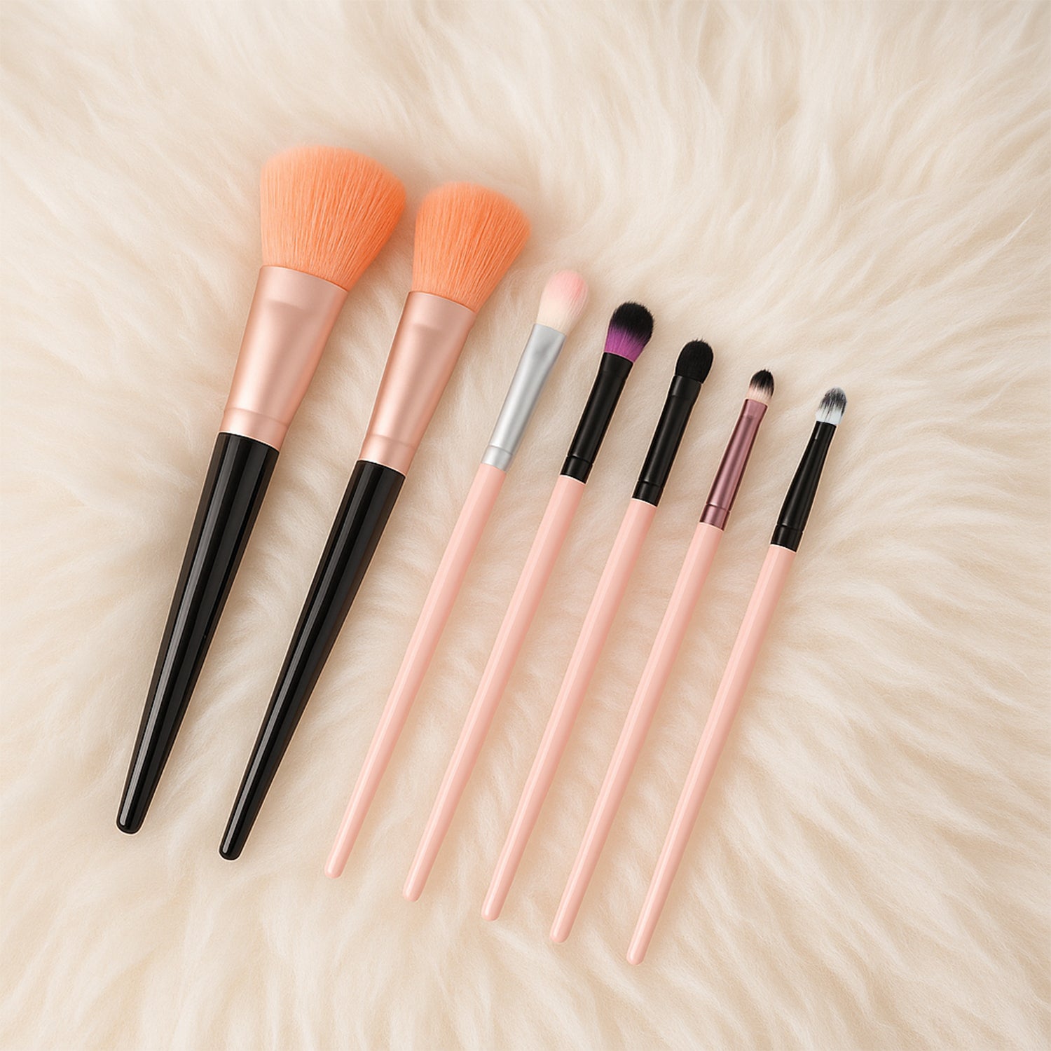 Professional Soft Makeup Brush Set (7 Pc) Professional Soft Makeup Brush Set (7 Pc)
